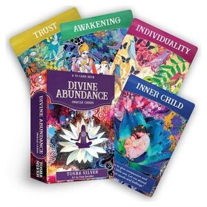 Divine‎ Abundance Oracle Cards Tosha Silver Deck 52 Card Set